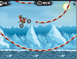 Moto X3M 4 Winter - Racing games 