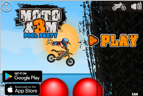 MOTO X3M 5 POOL PARTY عبر الإنترنت ־ العب Moto X3M 5 Pool Party