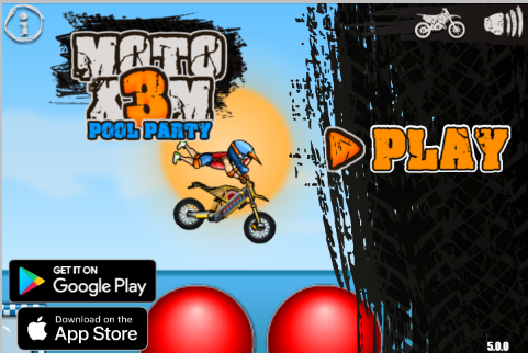 Jogo Moto X3M 5: Pool Party no Jogos 360